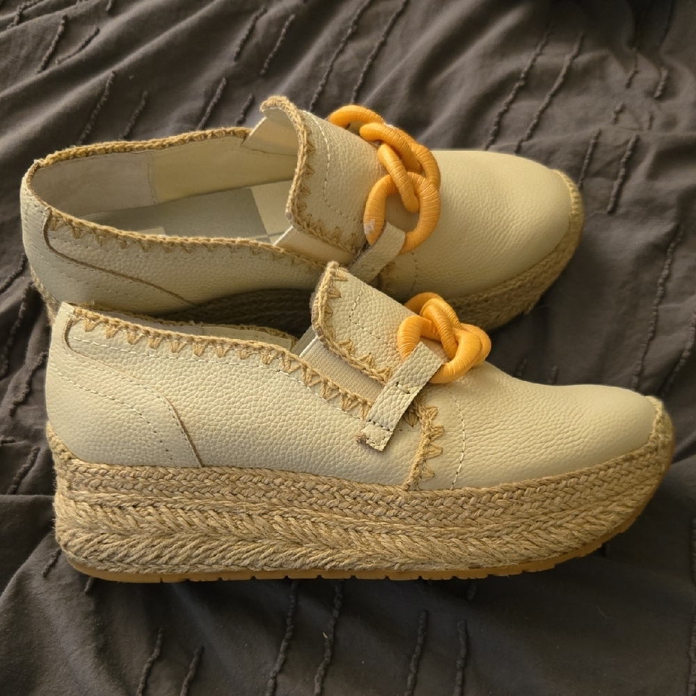 Dolce Vita Loafers with Gold Accent Size 7